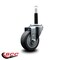 Service Caster 3.5'' Thermoplastic Rubber Wheel Swivel 3/4'' Expanding Stem Caster SCC-EX20S3514-TPRB-34 - alternate 4